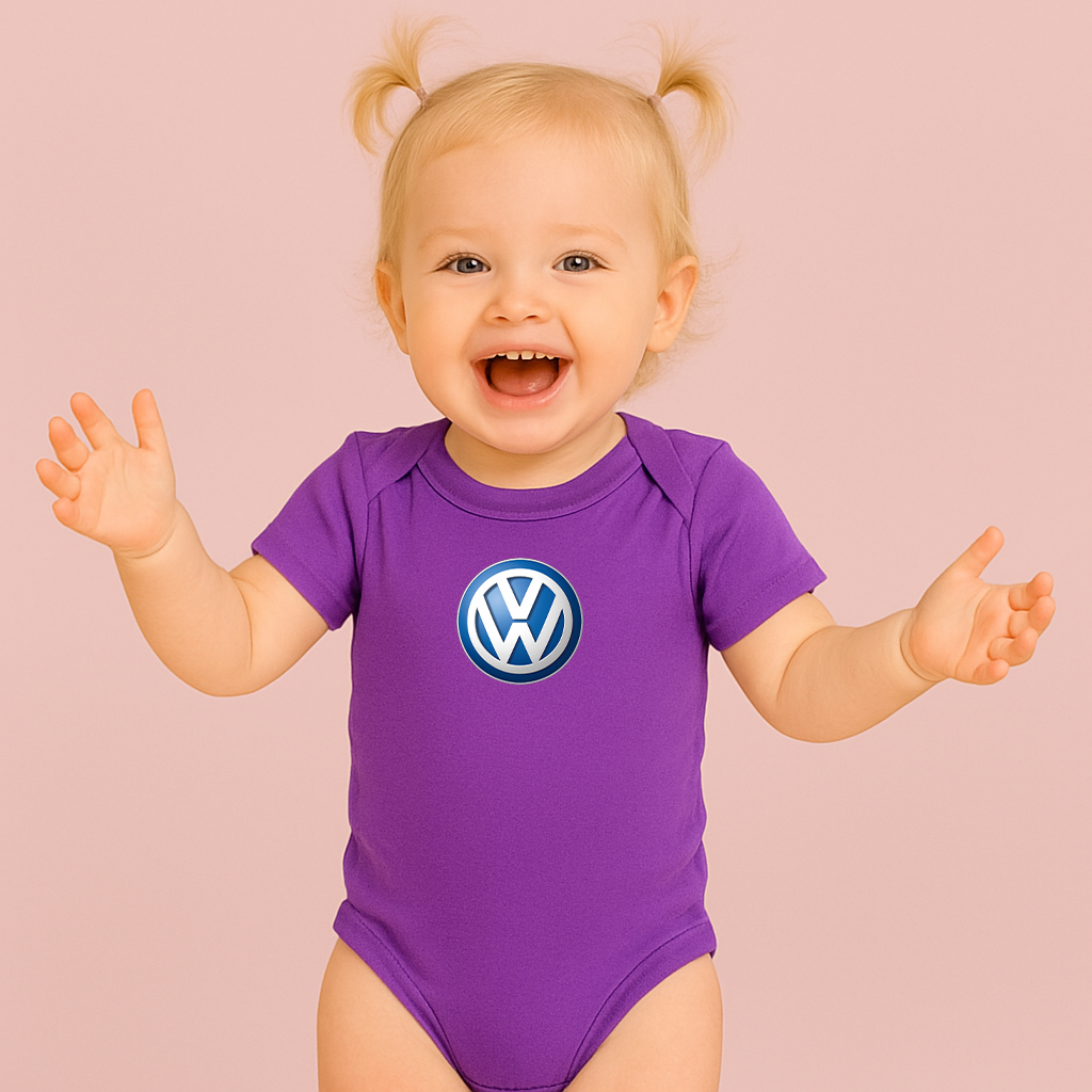 VW Volkswagen Car Baby Romper Onesie
